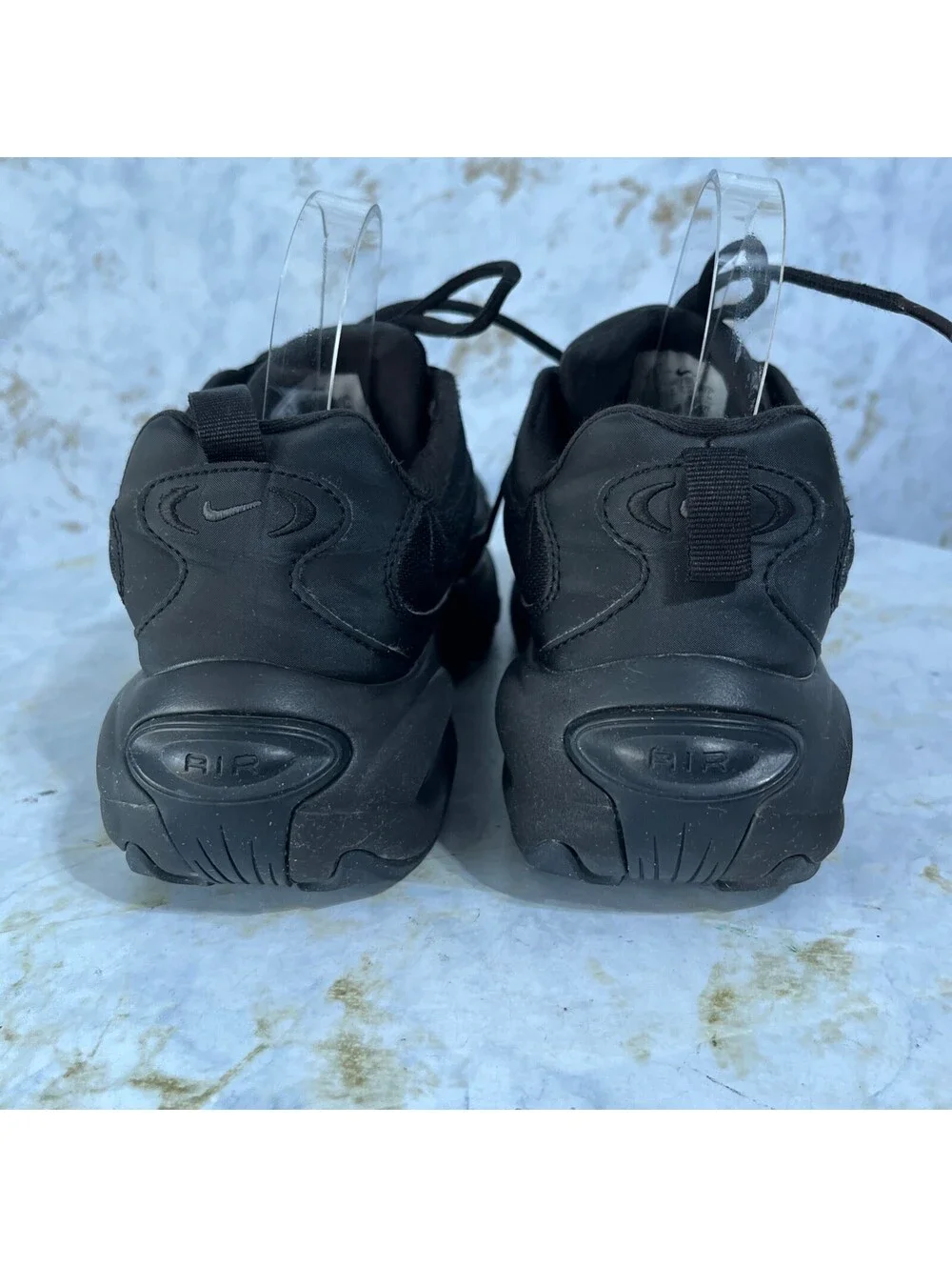 Nike Air Max Portal Womens Size 8.5 Running Shoes Black Athletic Trainer Sneaker